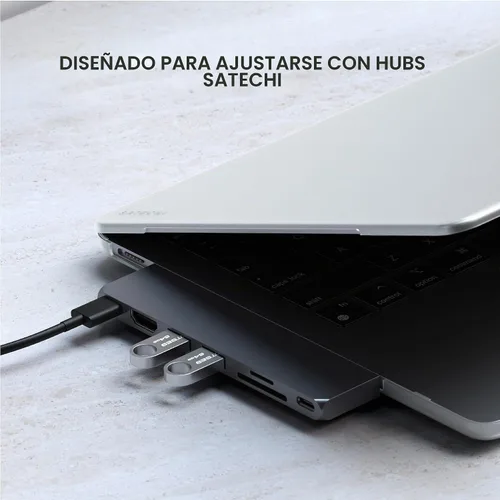 Vista 4 de Satechi Funda rígida ecológica para MacBook Air de 13 pulgadas, compatible