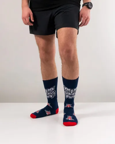 Vista 2 de TCK - Calcetines Mayhem de tripulación de longitud de pantorrilla para hombres, calcetines para día de juego