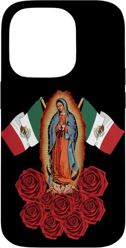 Vista 17 de Funda para iPhone 16 Nuestra Señora Virgen De Guadalupe Virgen María Mexicana