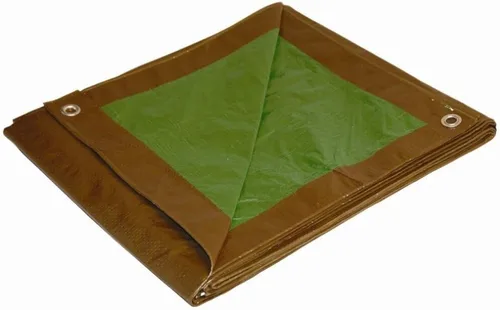 Vista 17 de Dry Top - Lona de poliéster multiusos de resistencia mediana, 5 x 7 pies, azul