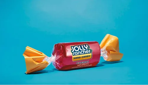 Vista 4 de Jolly Ranchers - Caramelos duros surtidos – Bolsa a granel de 2 libras aprox. 150 piezas Golosinas de fiesta con sabor a frutas