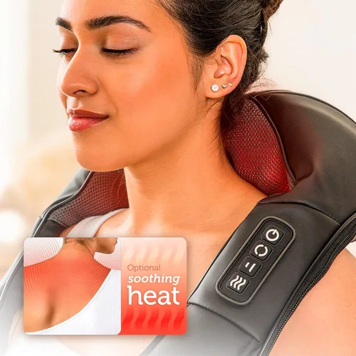 Vista 6 de COMFIER Masajeador de cuello Shiatsu y almohada de masaje
