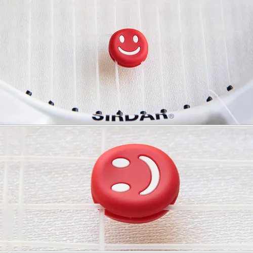 Vista 4 de FKYzixeh Tennis Racket Dampeners, Tennis Racket Shock Absorber, Cute Pattern Tennis Accessories