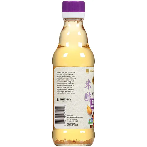 Vista 4 de Nakano Vinagre de arroz con ajo asado sazonado- 12 fl oz - 2 piezas