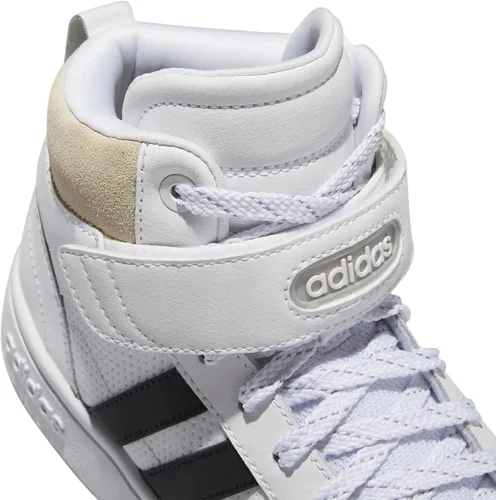 Vista 7 de adidas Postmove Mid Tenis de baloncesto para mujer, White-malve-gum10