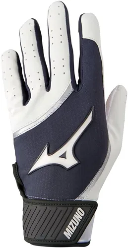 Vista 7 de Mizuno MVP - Guantes de bateo de béisbol para adultos Par Adulto, Joven y TBall Palma antideslizante Parte trasera FlexMesh Lengüeta