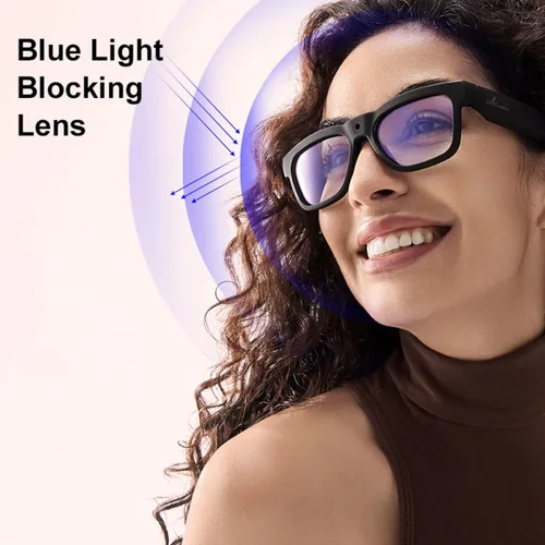 Vista 5 de OHO 1080PCamera Bluetooth Smart Glasses, Hands-Free Video Recording, UV Protection, Sweat-Resistant, Lightweight Unisex Daily