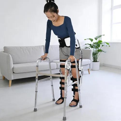 Vista 7 de Ortesis de pie y rodilla de cadera para equipo de rehabilitación de fractura de cadera Soporte fijo Fractura de fémur femoral Inestabilidad