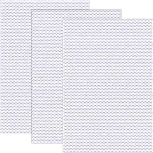 Vista 11 de Pndeyo 2 hojas de malla para ojos de traje de peluche de 0,5 mm en blanco, malla de ojos de PVC impermeable e imprimible, hoja en blanco