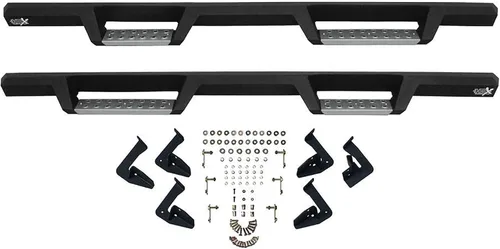 Vista 4 de Westin 56-113152 HDX - Barras de paso de acero inoxidable para F-250 F-350 F-450 F-550 Super Duty SuperCab 1999-2016, color negro, 1 par