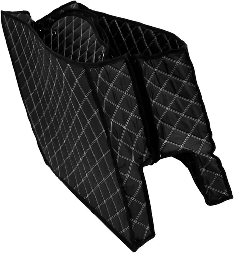 Vista 10 de Forros para alforjas de motocicleta de 5 pulgadas, insertos de bolsa elástica, compatibles con Harley Touring Road King Road Glide Street Glide