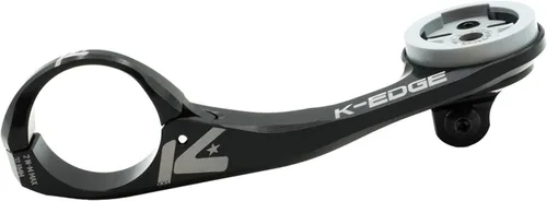 Vista 2 de K-Edge Soporte combinado para computadora de bicicleta MAX XXL para dispositivos GPS Garmin Negro accesorios de ciclismo-electrónica