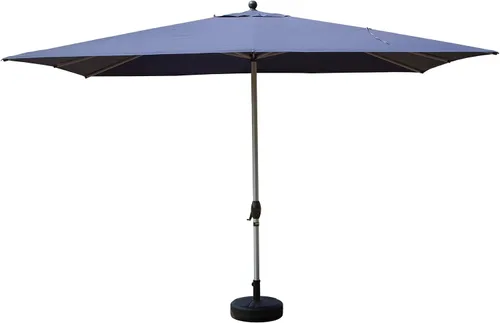 Vista 18 de Domi - Sombrilla rectangular de 6 x 4 pies para patio, sombrilla de mesa para exteriores con 8 varillas resistentes e inclinación, sombrilla de Beige