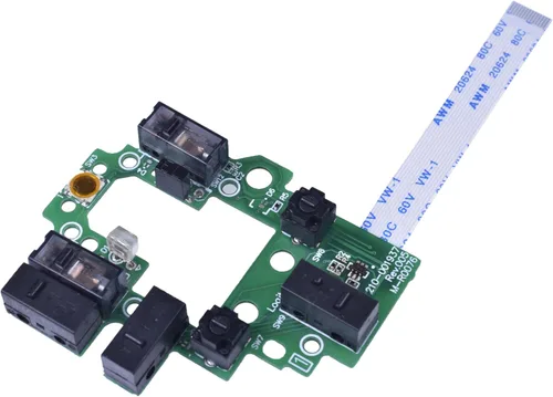 Vista 3 de BestParts Reemplazo de placa base para interruptor de mouse + microinterruptor + cable de repuesto para mouse inalámbrico Logitech G502 Lightspeed