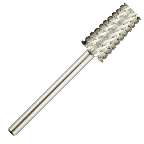 Vista 7 de C & I Broca de uñas de barril cónico grande, lima electrónica para máquina de taladro de manicura, uñas de gel de eliminación rápida, uñas