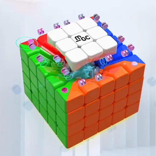 Vista 3 de YJ MGC 7x7 Cubo magnético sin adhesivo de velocidad 7x7x7 cubo
