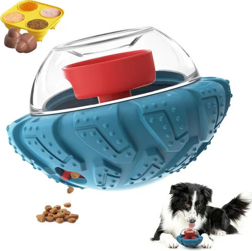 Vista 23 de YINEYA 2 cuencos de alimentación lenta antiasfixia para perros de tamaño pequeño, cuenco de alimentación lenta para gatos, suministros