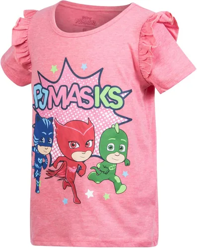 Vista 6 de PJ Masks - Conjunto de sudadera con capucha camiseta y pantalones de chándal para niñas