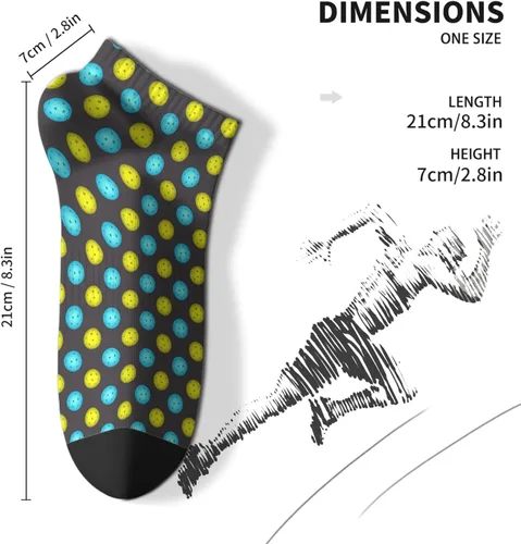 Vista 4 de devor Calcetines de tobillo para hombre, calcetines cortos de algodón para hombre, calcetines de humor para píllebol, Blanco