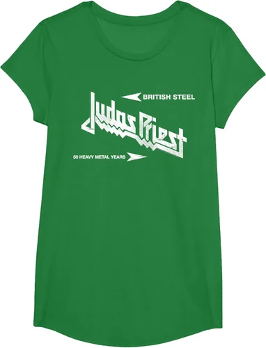 Vista 27 de Judas Priest Camiseta British Steel Negro