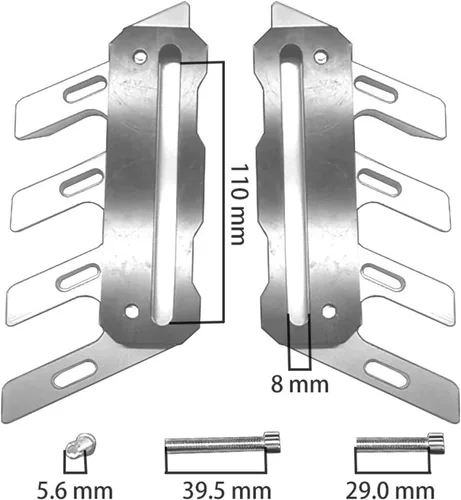 Vista 2 de Protectores de horquilla delantera para motocicleta guardabarros lateral para Yamaha FZ8 FZ-8 FZ 8 2000 2001 2002 2003 2004 2005 2006-2021 2020 2019