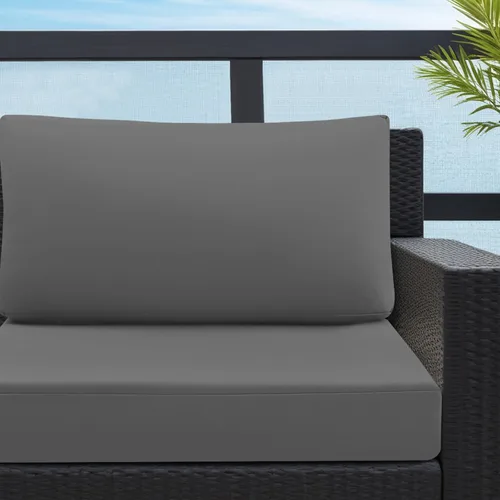Vista 8 de idee-home Cojines impermeables para asiento de exteriores, para muebles de patio, cojines de repuesto para asiento profundo Hampton Bay