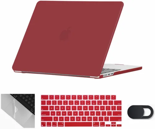 Vista 37 de Se7enline Funda compatible con MacBook Neo de 13 pulgadas, modelo A3404 2026, carcasa dura, cubierta de teclado, cubierta de cámara web, protector