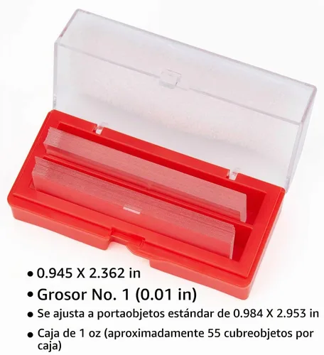 Vista 2 de GLOBE SCIENTIFIC 1419-10 Tapa de cristal, 0.945 in x 2.362 in, #1