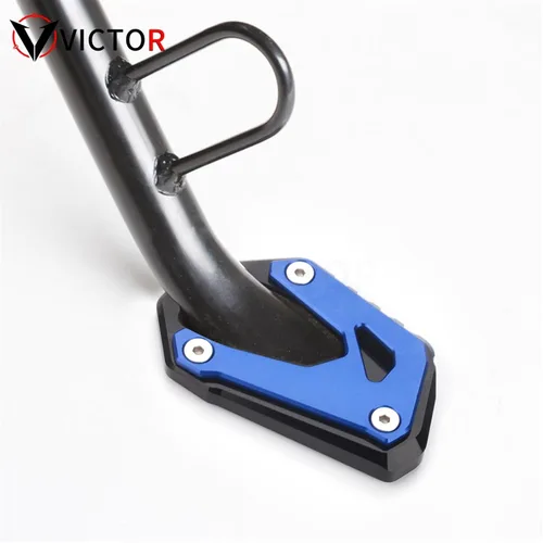 Vista 2 de Soporte lateral de pie para Suzuki para VStrom 1000 DL1000 para V-Strom 1000XT 2014 2020 2021 2022 (color A negro)