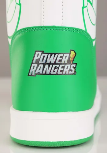 Vista 6 de Tenis Verdes Inspirados en el Disfraz de Power Rangers para Adultos Multicolor