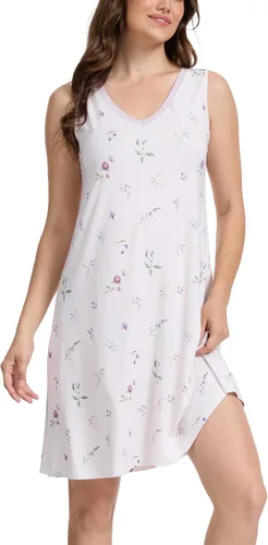 Vista 34 de GYS Cooling Bamboo Viscose Sleeveless Nightgowns for Women Aguamarina