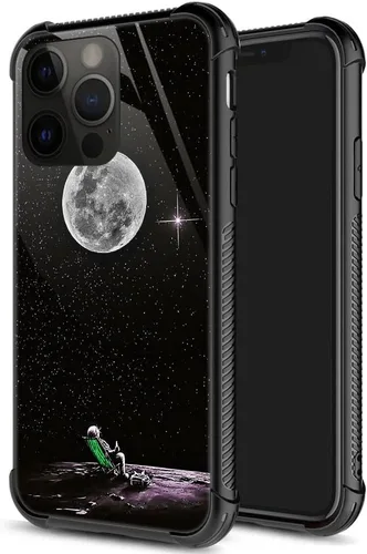 Vista 23 de ZHEGAILIAN Funda para iPhone 14 Pro, protección de grado militar, esquinas a prueba de golpes, funda antiarañazos para iPhone 14 Pro, bandera vieja