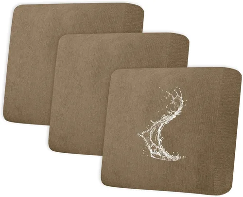 Vista 117 de Fundas de cojín impermeables para sofá, funda elástica lavable con diseño elástico antideslizante, protector de muebles para mascotas y niños
