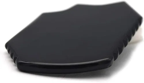 Vista 4 de RODEREK Herramientas Gua Sha, herramienta de masaje de raspado de obsidiana Gua Sha, tabla facial de Gua Sha, herramienta de masaje unisex Gua Sha