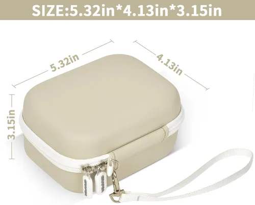 Vista 3 de Estuche de impresora adhesiva para XenGro AHM2/para Anycash/para ETIKEZ PM290C/ para Nelko PM230/para Memoking T02 Mini impresora fotográfica.