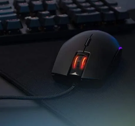 Vista 7 de Digifast Nightfall RGB Gaming Mouse NF24 RF inalámbrico Óptico 800DPI ratón