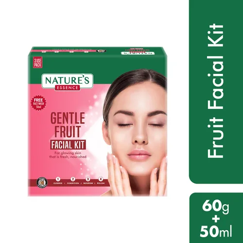 Vista 2 de Nature's Essence - Kit facial de frutas suaves (1.59 oz+1.0 fl oz)