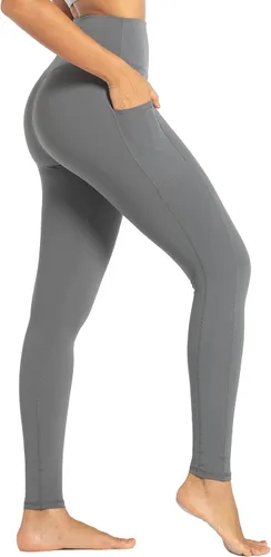 Vista 46 de Sunzel - Leggings de entrenamiento para mujer con cintura alta y control de abdomen Negro