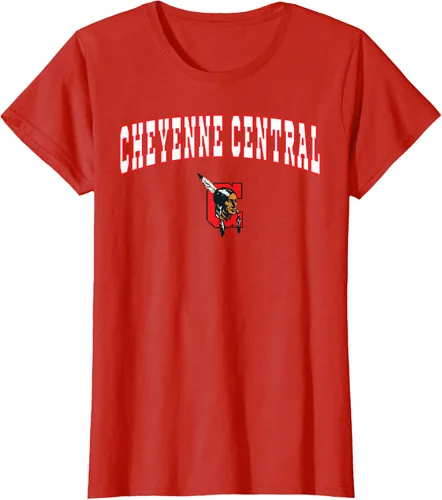 Vista 50 de Cheyenne Central High School Indians T-Shirt C2
