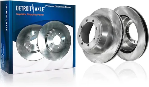 Vista 55 de Detroit Axle - Rotores de freno delanteros para Lexus GS350 GS430 GS450h GS460 IS200t IS250 IS300 IS350 Reemplazo de rotores de freno perforados