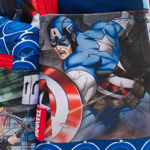 Vista 6 de Wondapop Marvel Avengers Captain America - Mochila de nailon de lujo de 13 pulgadas