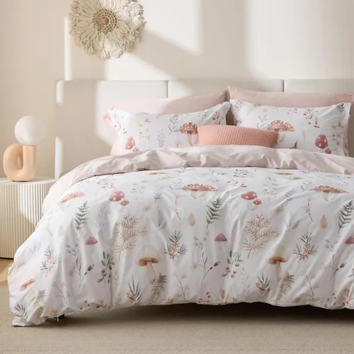 Vista 23 de Bedsure - Juego de funda de edredón para cama individual - Juego de funda de edredón reversible de flores de algodón 100 % con cierre de cremallera