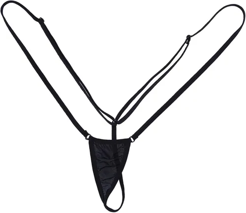 Vista 5 de Fldy Sexy correas de hombro G-Strings Mini Micro Bikini traje de baño Tangas T Back Tangas Bragas