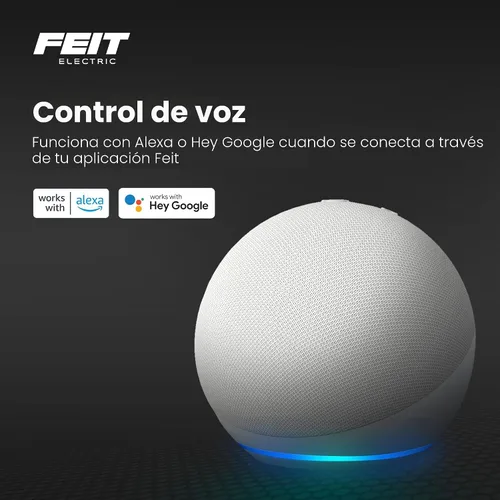 Vista 9 de Feit Electric Enchufe inteligente, enchufe WiFi compatible con Alexa y Google Home, enchufe interior, no requiere concentrador, red de 2.4 GHz
