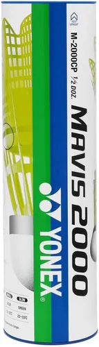 Vista 2 de Yonex Mavis 2000 lanzadera para torneos de nailon (tubo de 1/2 dna.)