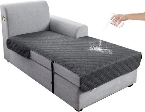 Vista 42 de Fundas impermeables para sillas reclinables, fundas reclinables para perros y mascotas, lavable, antideslizante, funda para silla reclinable