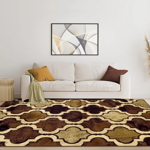Vista 27 de BLUENILEMILLS BNM - Alfombra de pasillo para interiores con respaldo de yute, perfecta para cocina, dormitorio, madera dura, sala de estar Beige