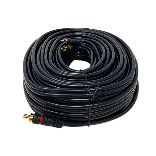 Vista 11 de iMBAPrice® Cable de audio de cine en casa 2RCA macho a 2RCA macho de 3 pies (3 pies, negro) Conectores dorados, Para amplificador, Sistema estéreo