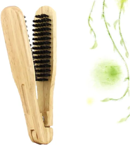 Vista 7 de 2 peines alisadores de cabello para mujer, pinza para el cabello, cepillo para enderezar el cabello, cepillo para enderezar el cabello, peine