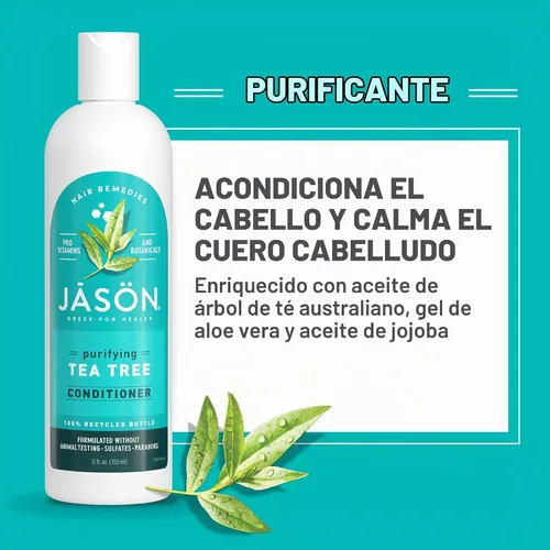 Vista 4 de Jason Acondicionador de árbol de té 12 oz